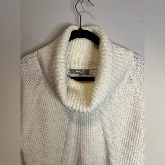 MARLED DROP NECK SWEATER - Picture 2 of 7